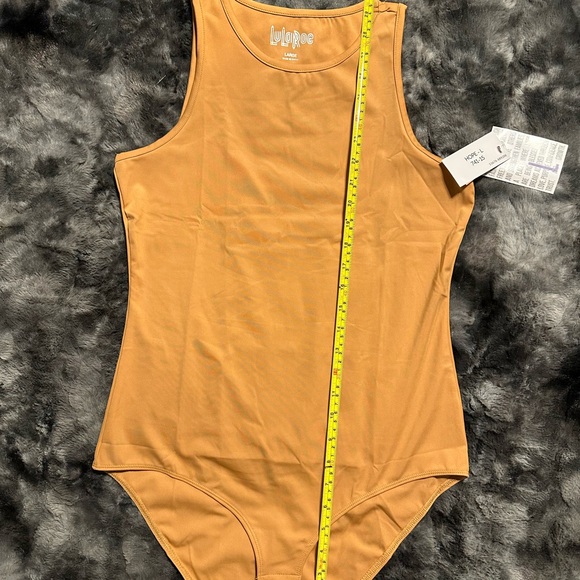 LuLaRoe caramel color body suit! NWT!! - Picture 5 of 5